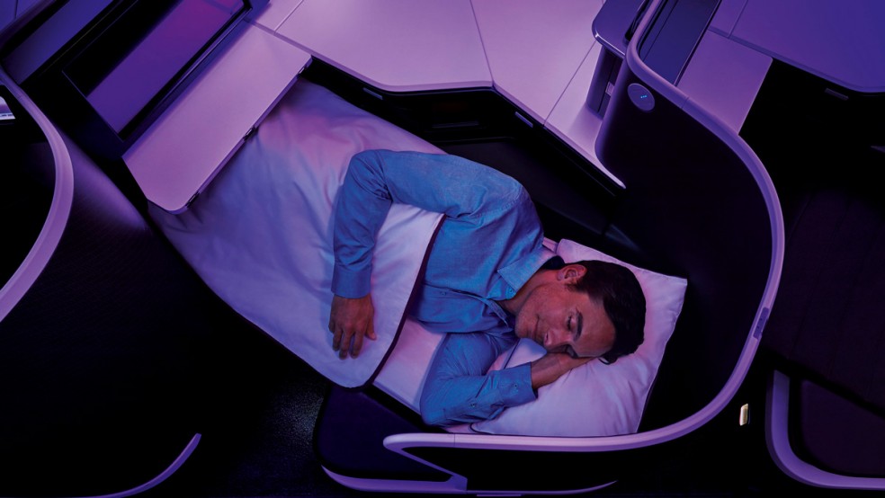 virgin australia business class seat